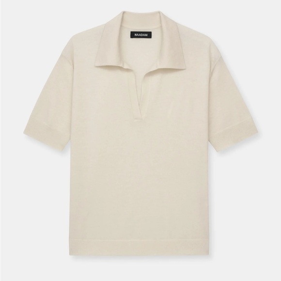 NADAAM Fancy Cashmere Knit Polo - Picture 3 of 4